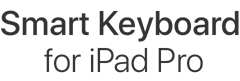 Smart Keyboard for iPad Pro.