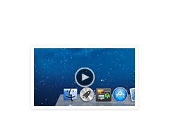 Macのデスクトップ画像です。