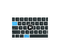 キーボードの画像です。