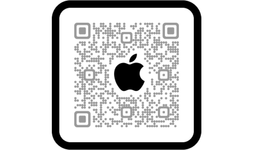 掃描行動條碼即可在 Apple Store app 中探索。