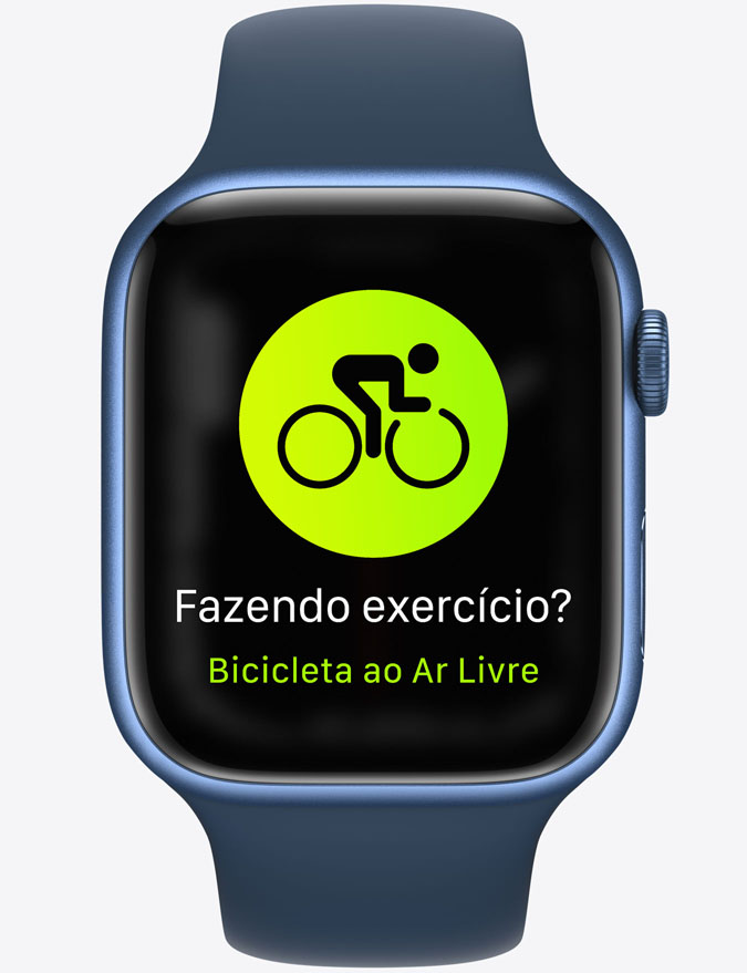 Bicicleta ao Ar Livre no Apple Watch
