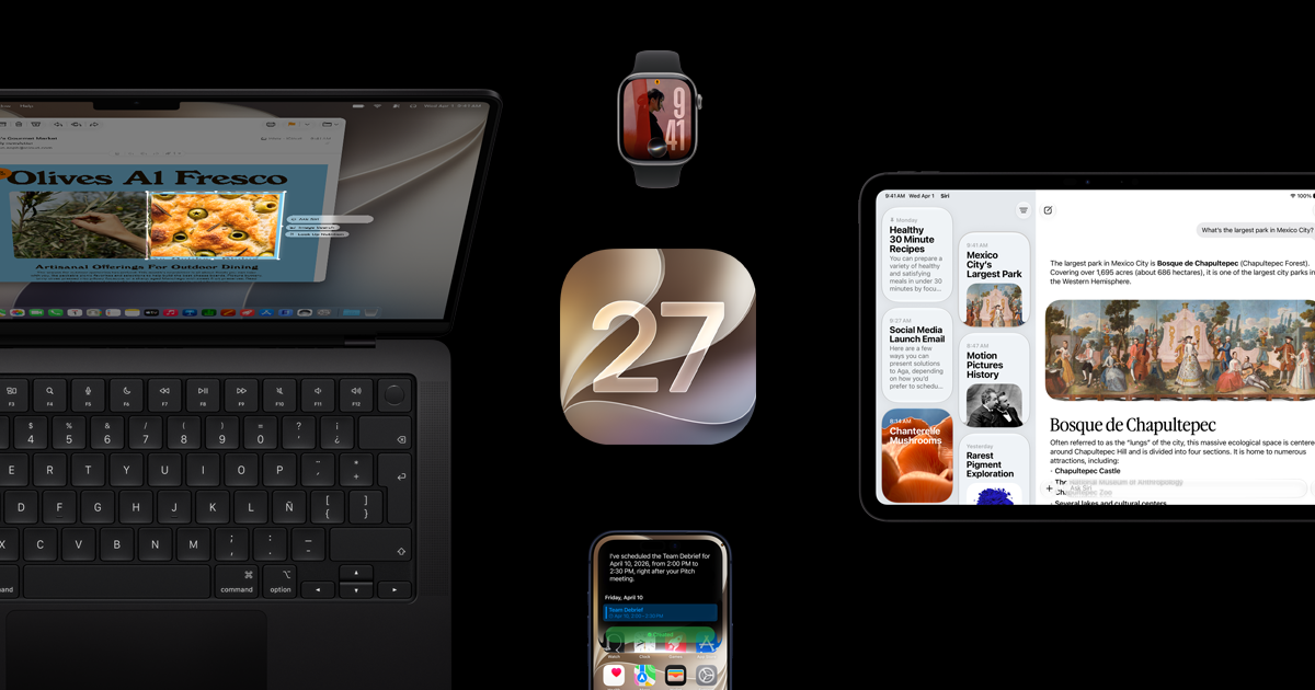 Sistema operacional - macOS 27 Golden Gate - Apple (BR)