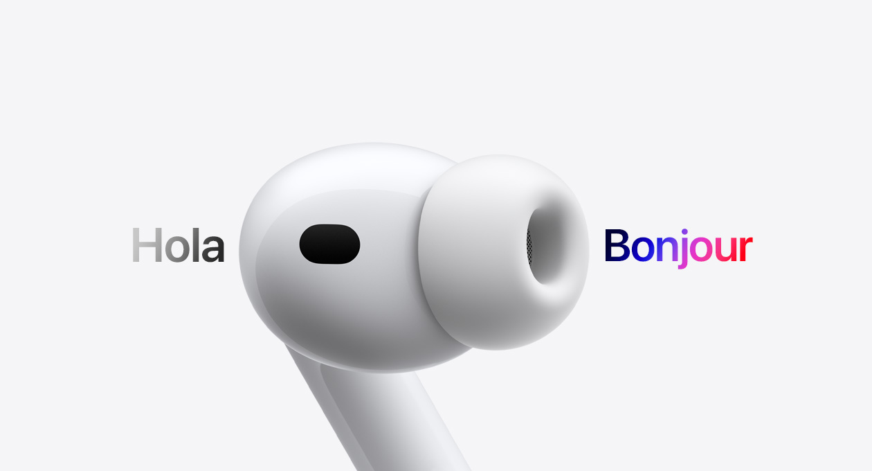 AirPods Pro 3, écouteur avec embout en silicone, traduction en direct de caractères mandarins 