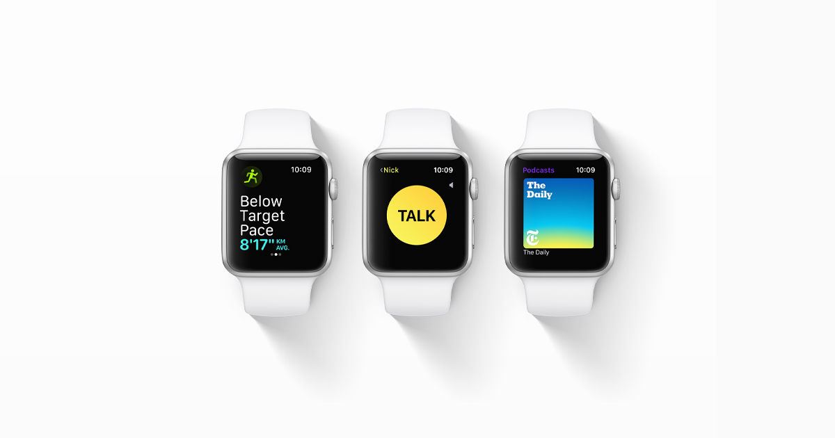 Aperçu de watchOS 5 Apple (CA)