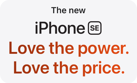 The new iPhone SE  Love the power.  Love the price.