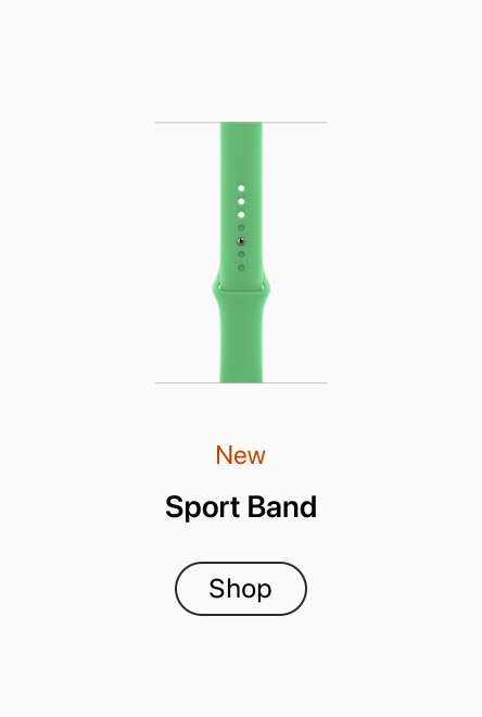 New. Sport Band. Shop: