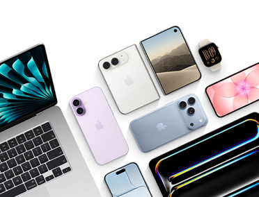 Various Apple devices, including MacBook Air, iPhone Duo, iPhone Air, iPhone 17e, iPhone 18 Pro, Apple Watch Series 12.