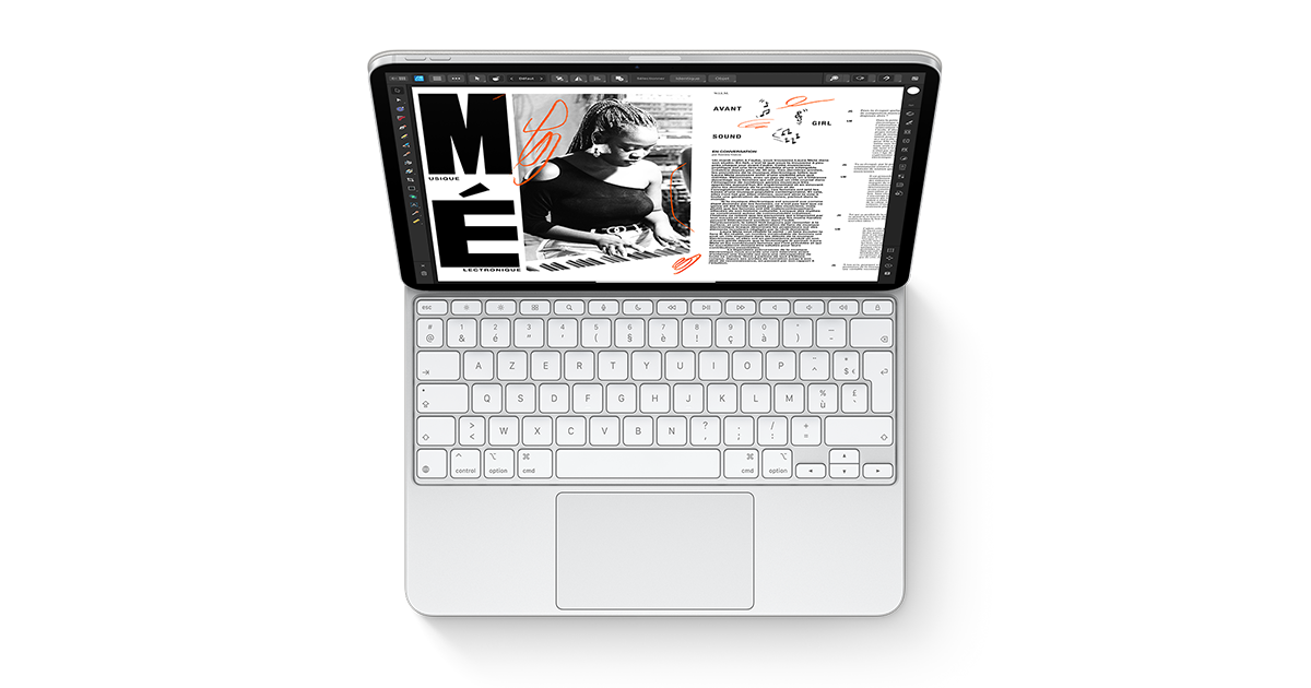 Clavier Apple Magic Keyboard Original Pour iPad Pro 12.9 Pouces