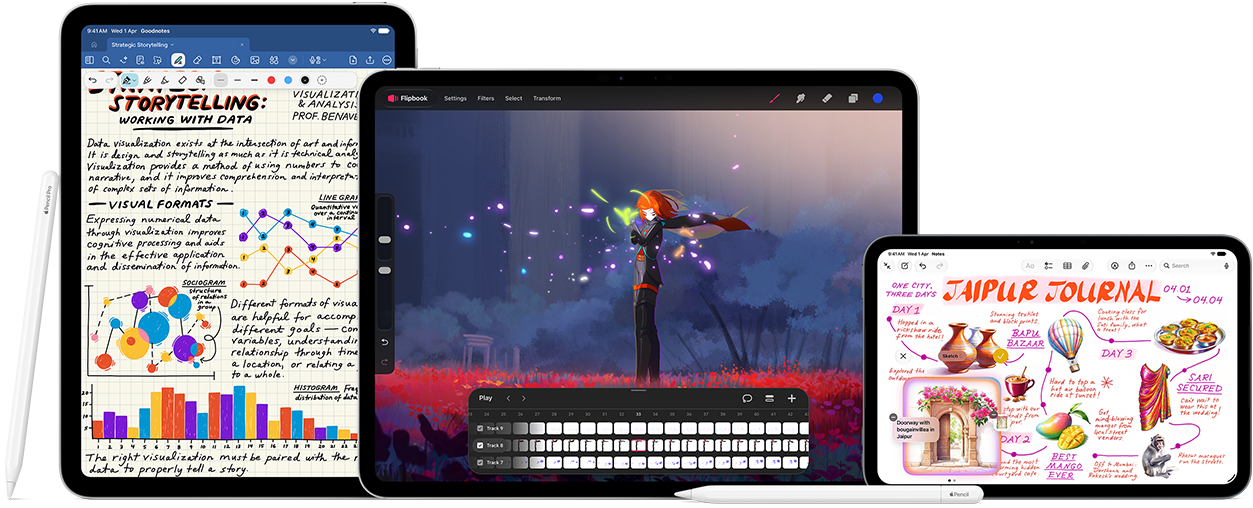 iPads and Apple Pencil (USB-C)