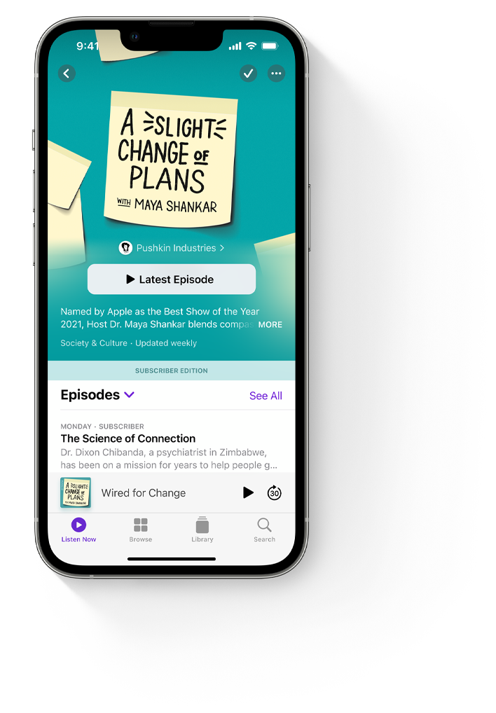 Apple Podcasts iPhone