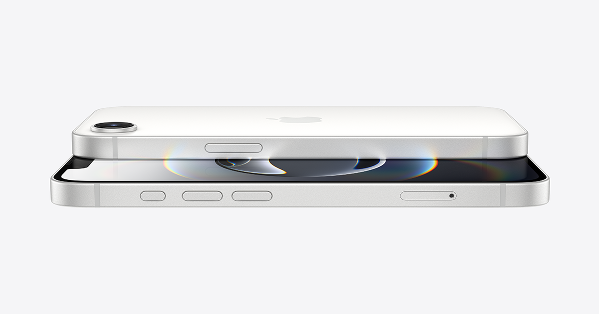 Apple - 新品 香港版 Dual Sim iPhone 16e 128GB 白色 購買iPhone 16e 128GB 白色- Apple (香港)