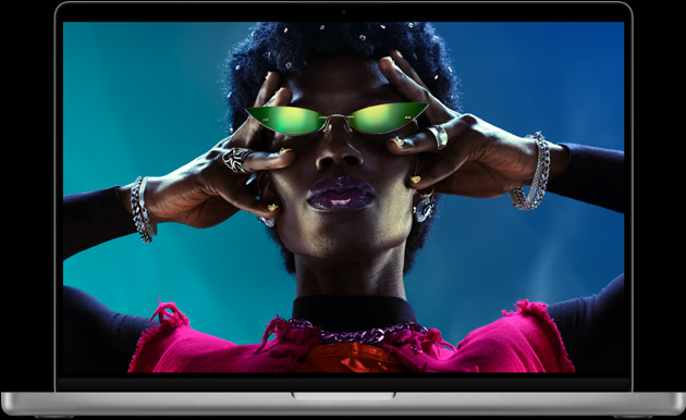 MacBook Pro 16 吋,展示 Liquid Retina XDR 顯示器