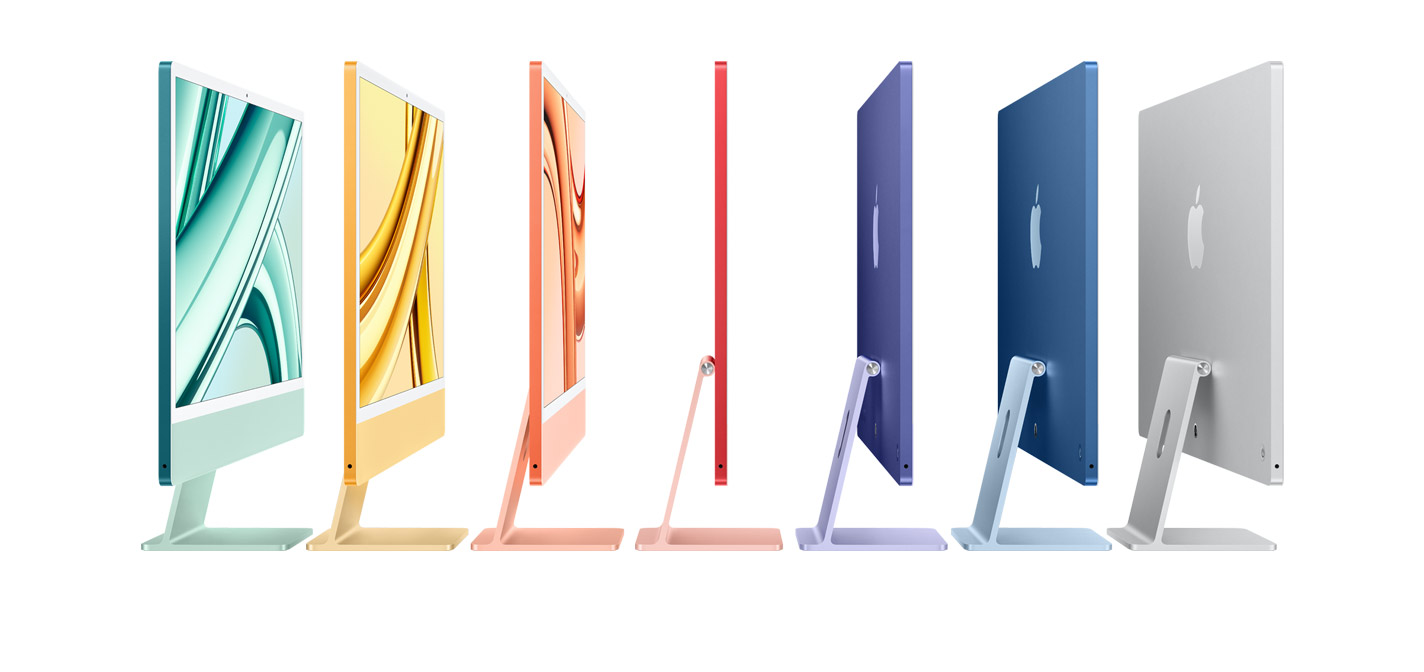 iMac colour variations
