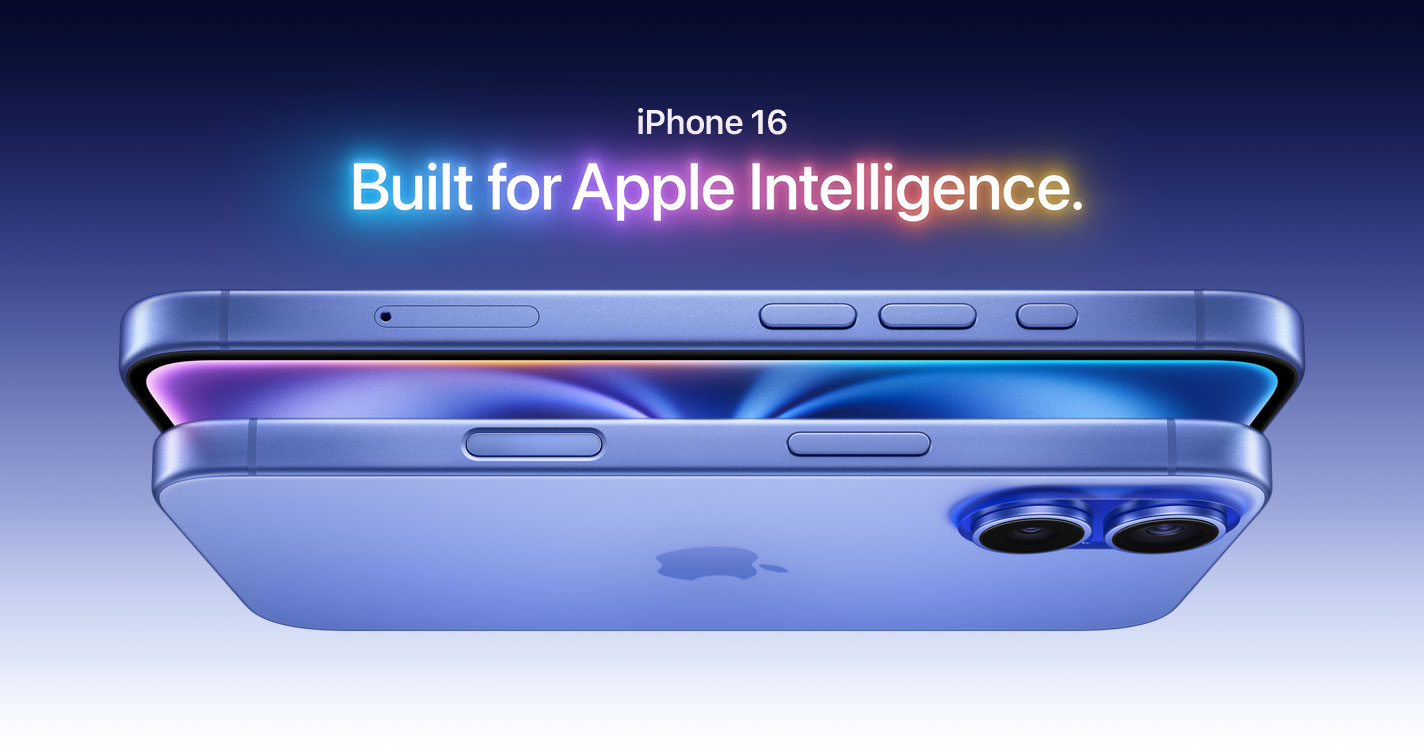 iPhone 16 Hello, Apple Intelligence.