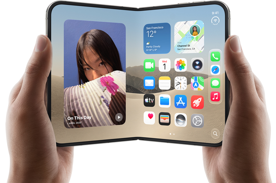Apple unveils iPhone Duo, its first foldable iPhone with the largest display ever, 50% larger than iPhone 18 Pro Max; pre-orders start 16 October