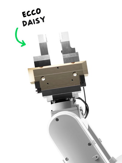 Un’immagine di Daisy, il robot Apple che ricicla gli iPhone