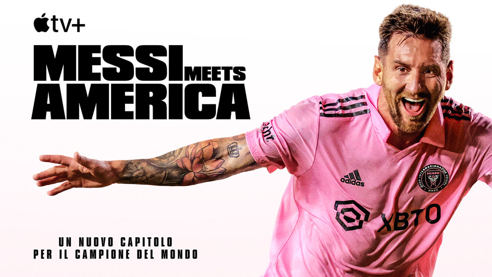 Locandina di “Messi Meets America” 
