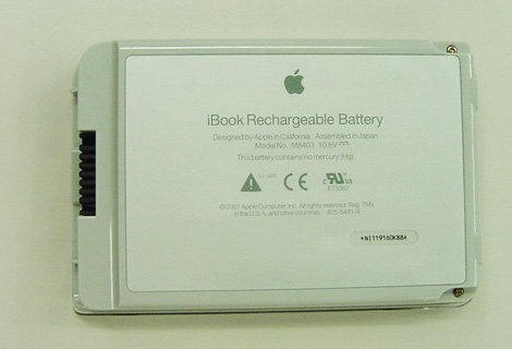 iBook (Dual USB) バッテリ