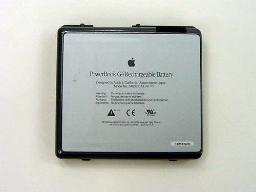 PowerBook G4 バッテリ