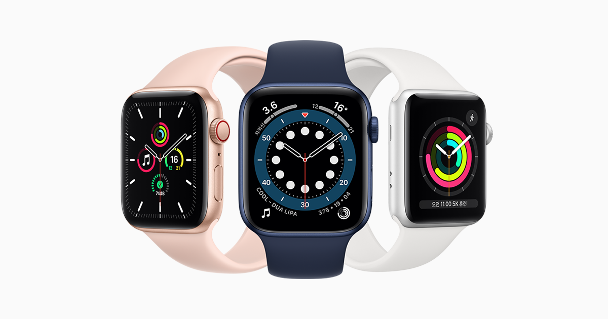Apple Watch - 모델 비교하기 - Apple (KR)