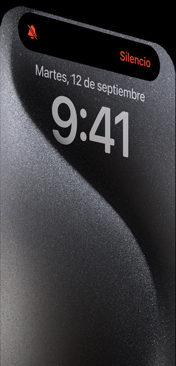 Silent mode shown as an option for the Action button