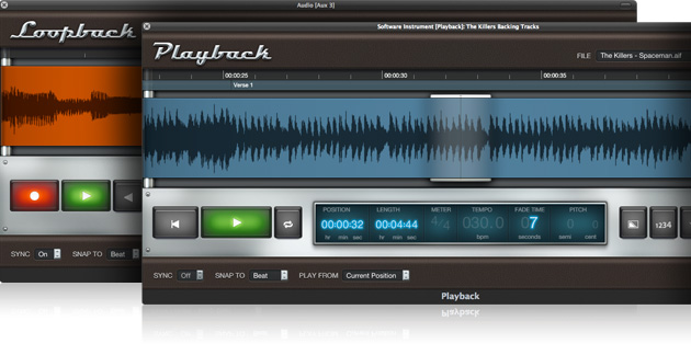 Screenshot of Playback