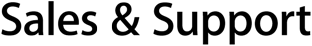 Sales & Support