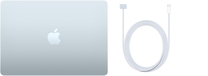 13 collu MacBook Air un USB‑C–MagSafe 3 kabelis