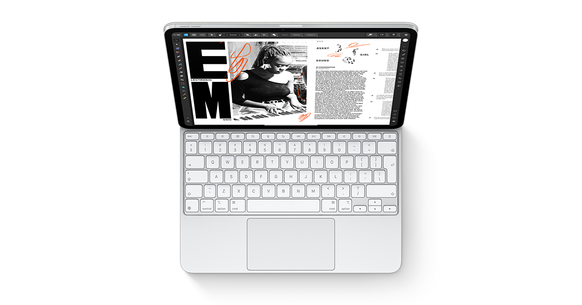 iPad本体 iPad Air + Apple Pencil + Magic Keyboard Magic Keyboard para el iPad Air de 13 pulgadas (M3) – Español (América