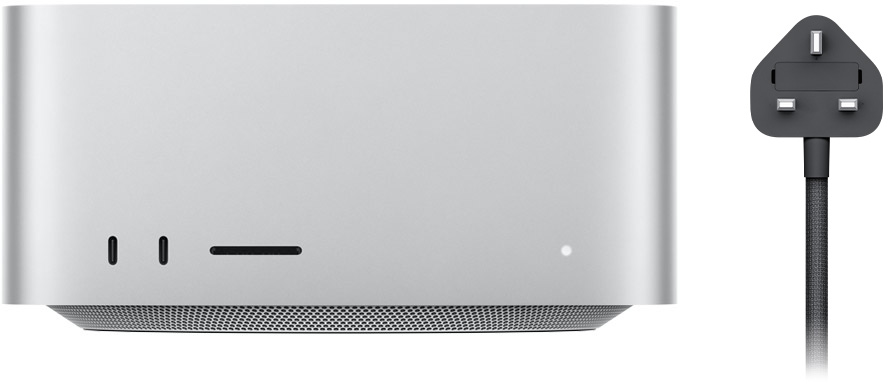 Mac Studio and the included power cord