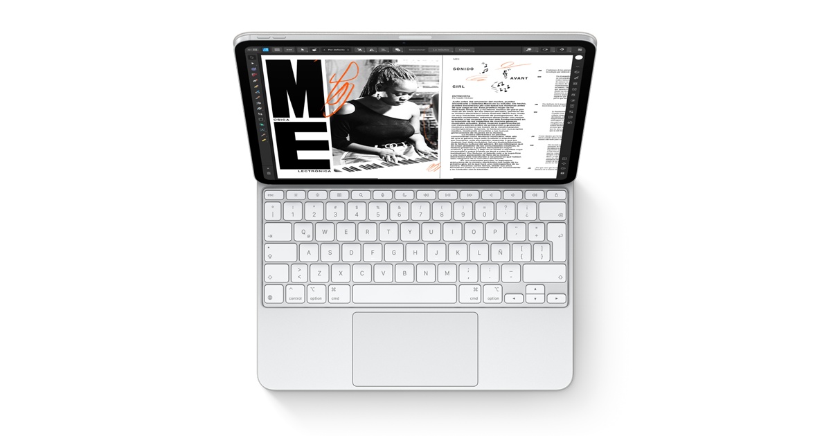 Smart Keyboard Folio para el iPad Pro de 12.9 pulgadas (sexta generación) -  Español - Apple (MX)