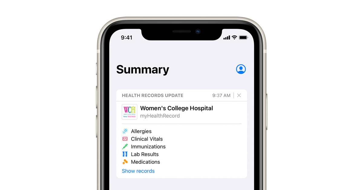 Apple Users Can Now Access Health Records From Three Gta