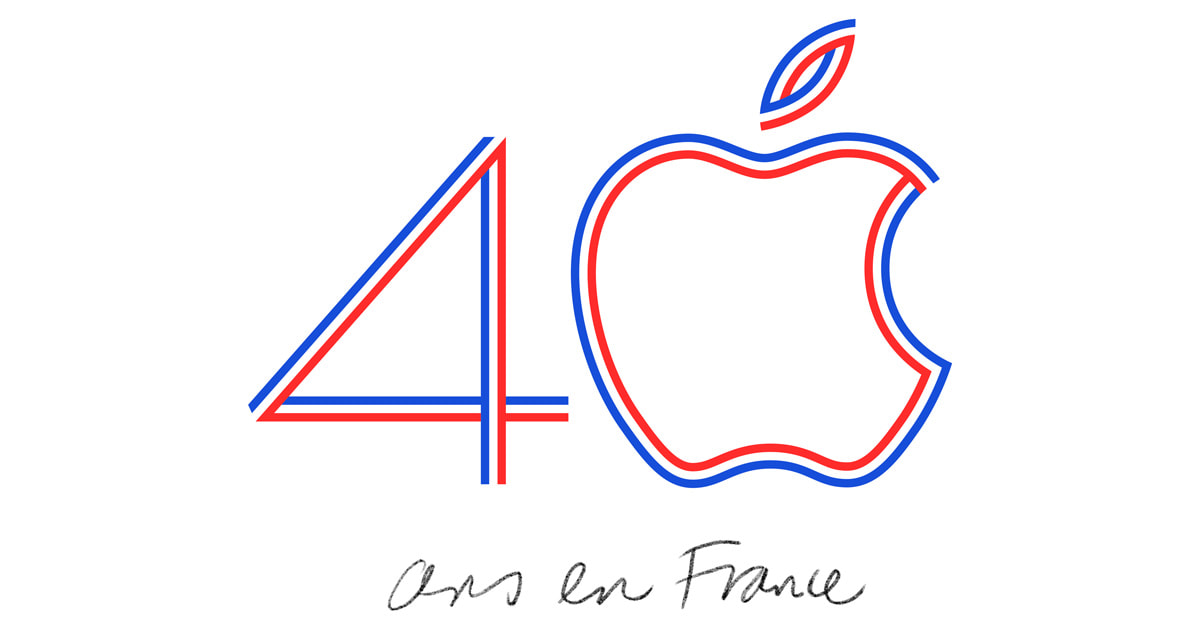 Apple célèbre 40 ans en France Apple (FR)