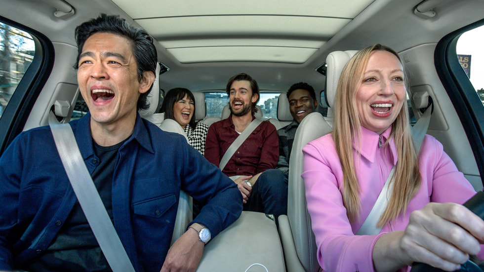 Carpool Karaoke: The Series on Apple TV+.