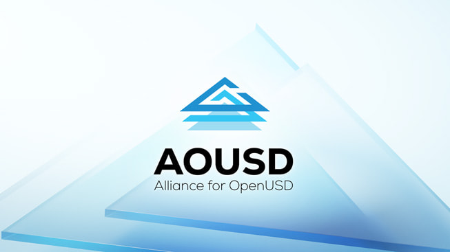 Alliance for OpenUSD 的標誌。