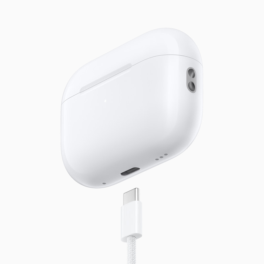 Apple、AirPods Pro（第2世代）をUSB-C充電にアップグレード - Apple 