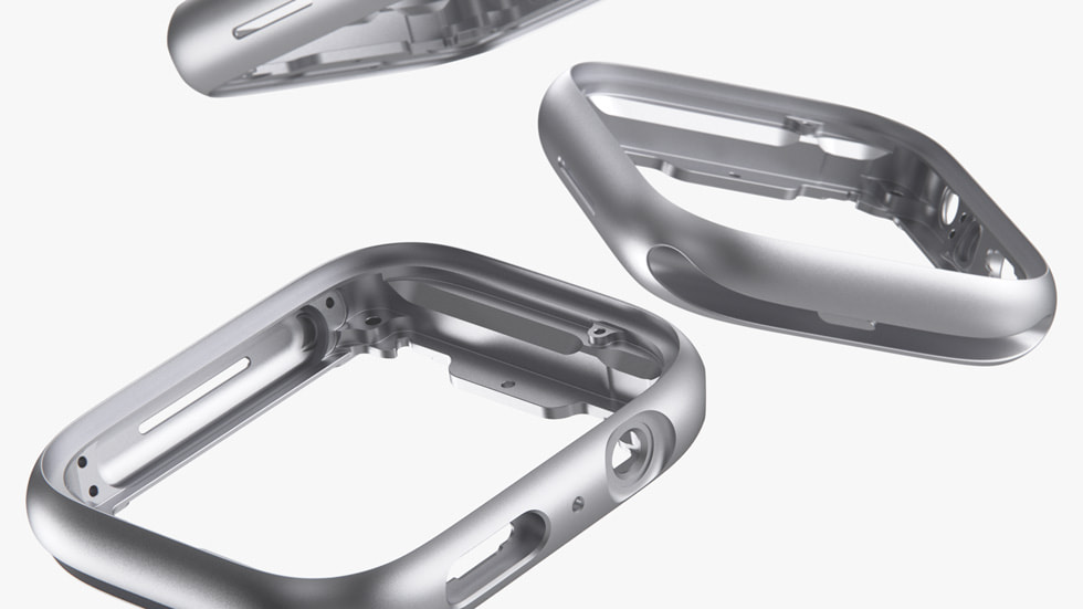 Cajas de aluminio para el Apple Watch Series 9.
