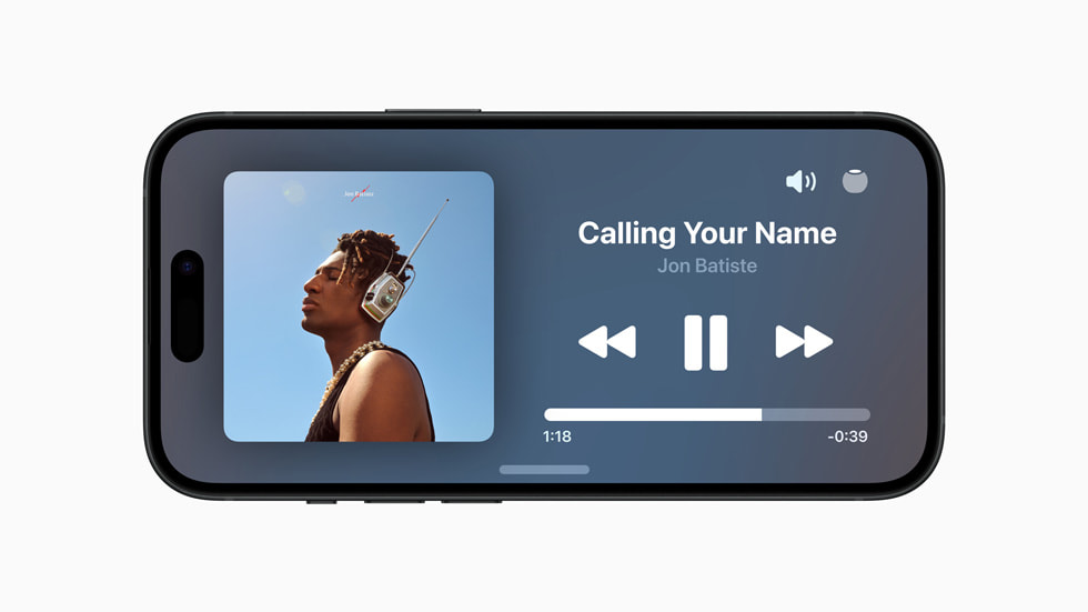 Apple Music dans En veille sur l’iPhone 15.