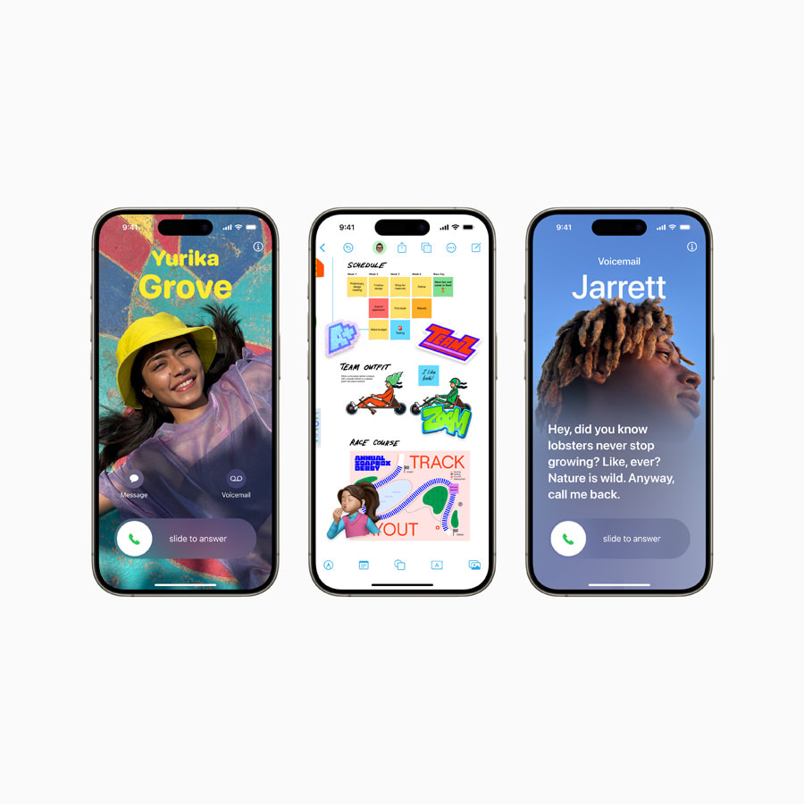 Contact posters iOS 17 feature