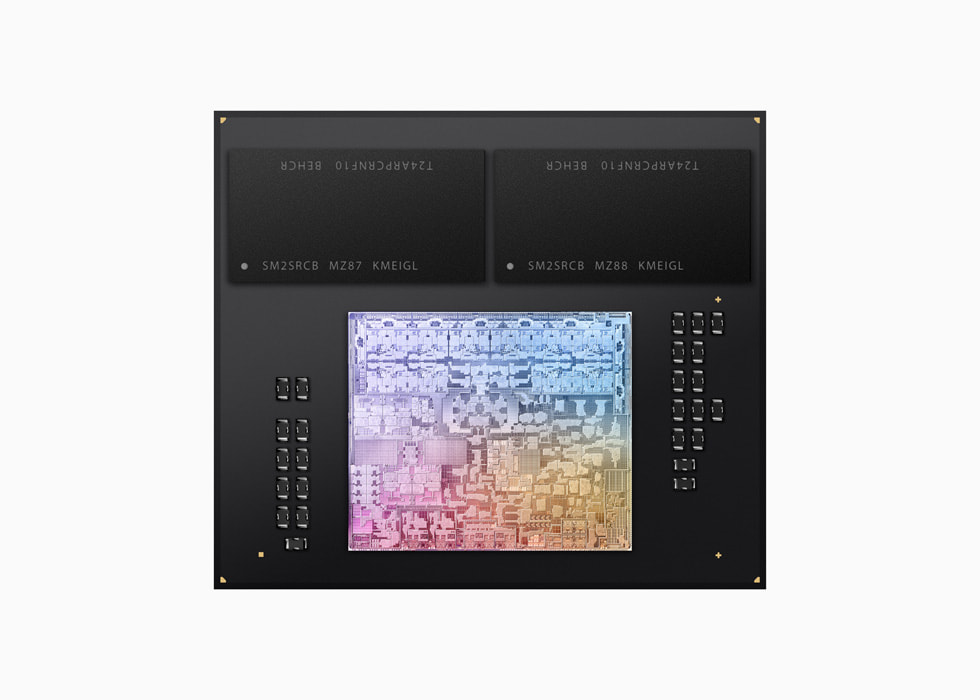 Le design de l’architecture de mémoire unifiée de la puce M3.