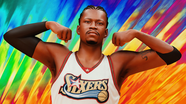 The poster art for NBA 2K24 Arcade Edition. 