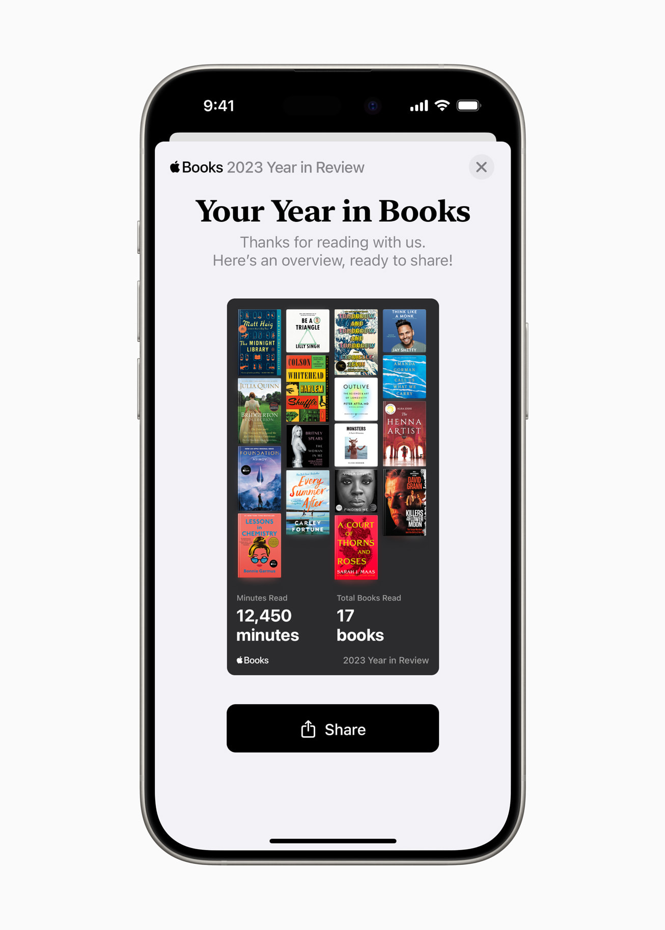 Apple präsentiert die besten Bücher des Jahres 2023 und einen neuen Jahresrückblick Apple (DE)
