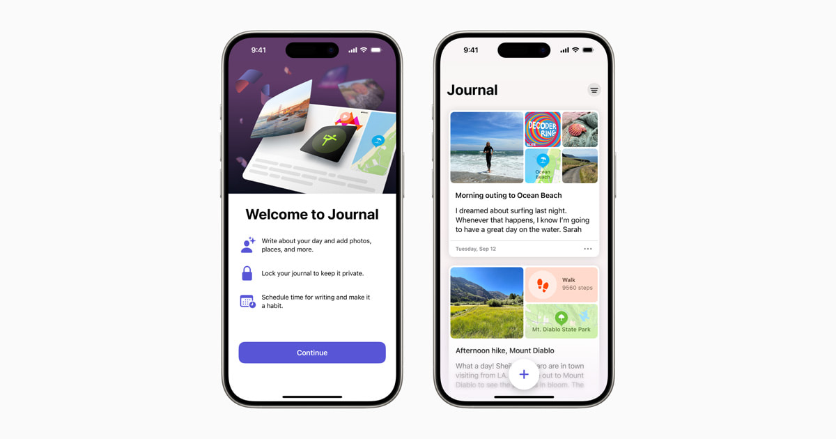 Apple launches Journal app, a new app for reflecting on everyday moments