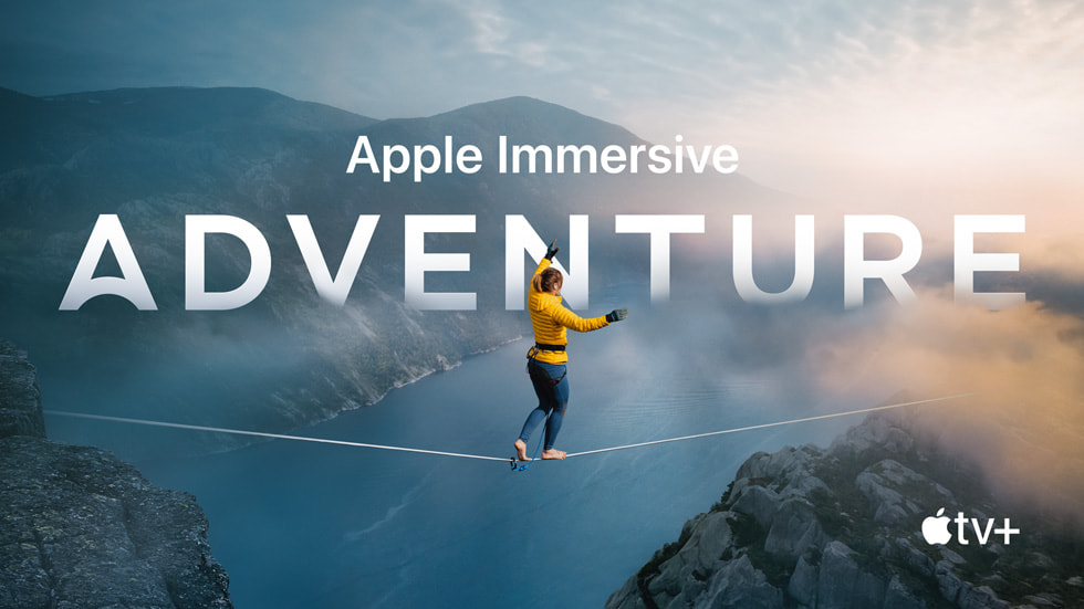 Artwork for Adventure, an Apple Immersive Video.
