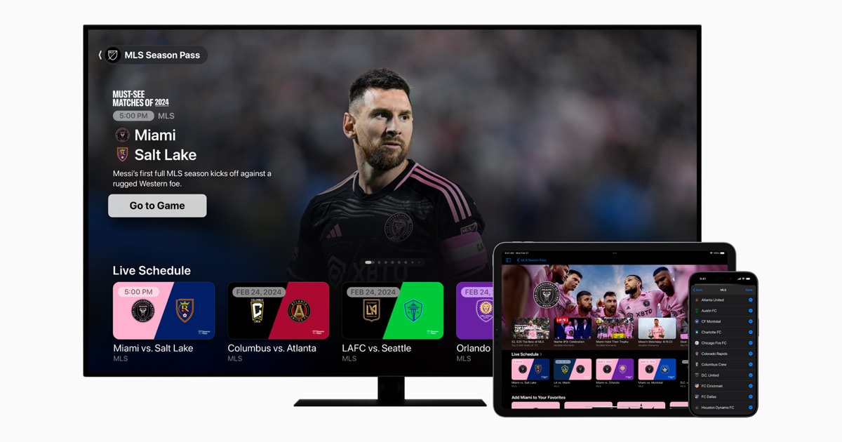 Major League Soccer به MLS Season Pass در برنامه Apple TV باز می گردد