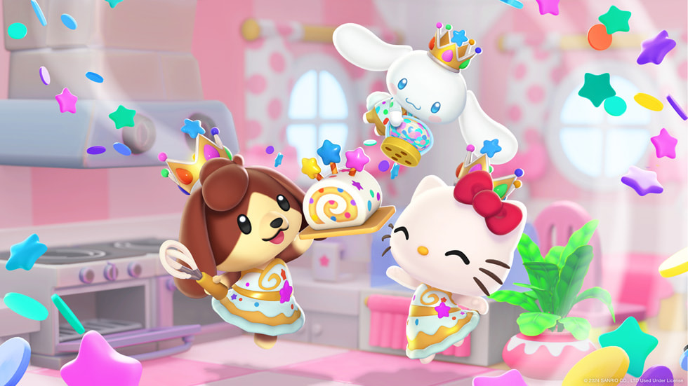 A still from Hello Kitty Island Adventure.