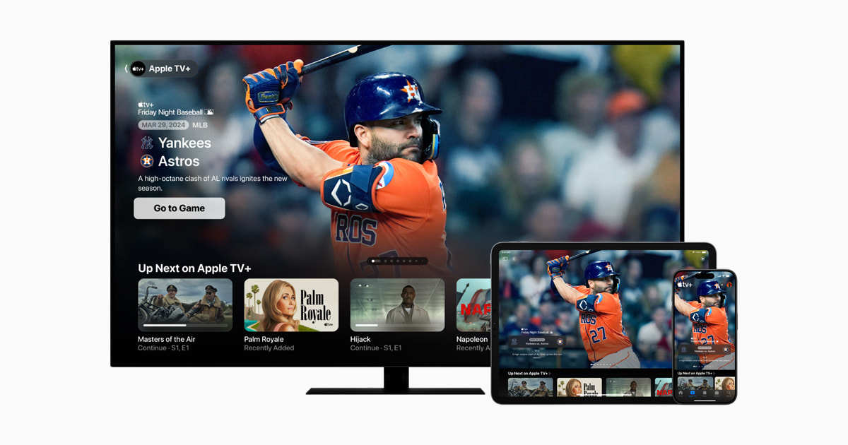 «Friday Night Baseball» در 29 مارس به Apple TV+ بازمی‌گردد