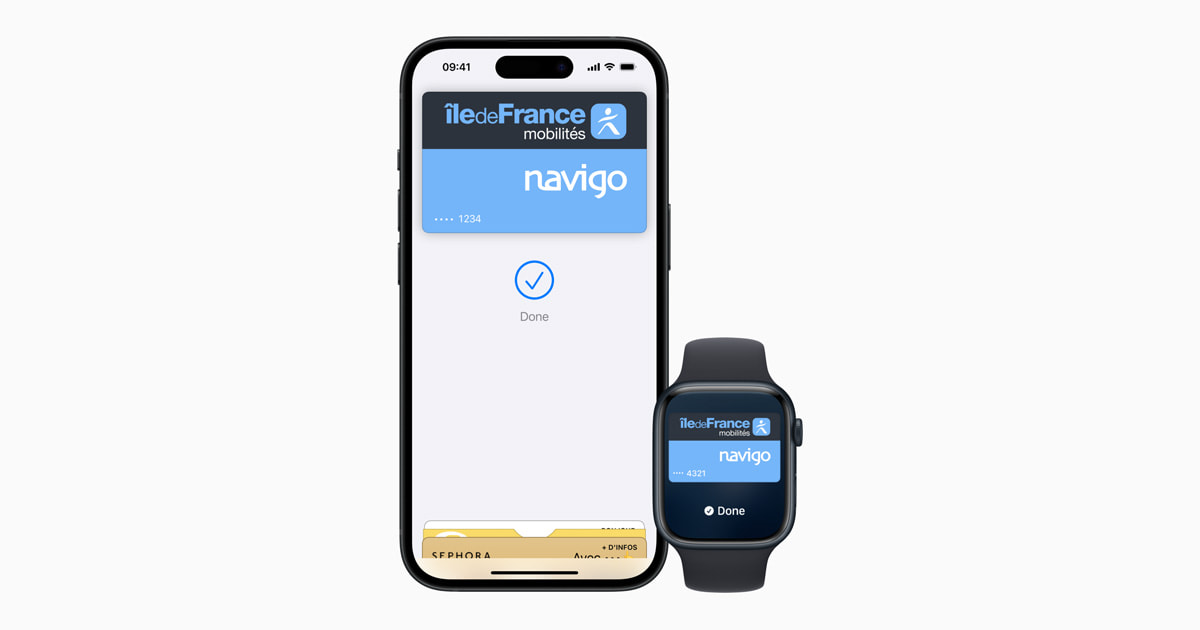 Apple и Île-de-France Mobilités предлагают приложение Navigo для iPhone и Apple Watch