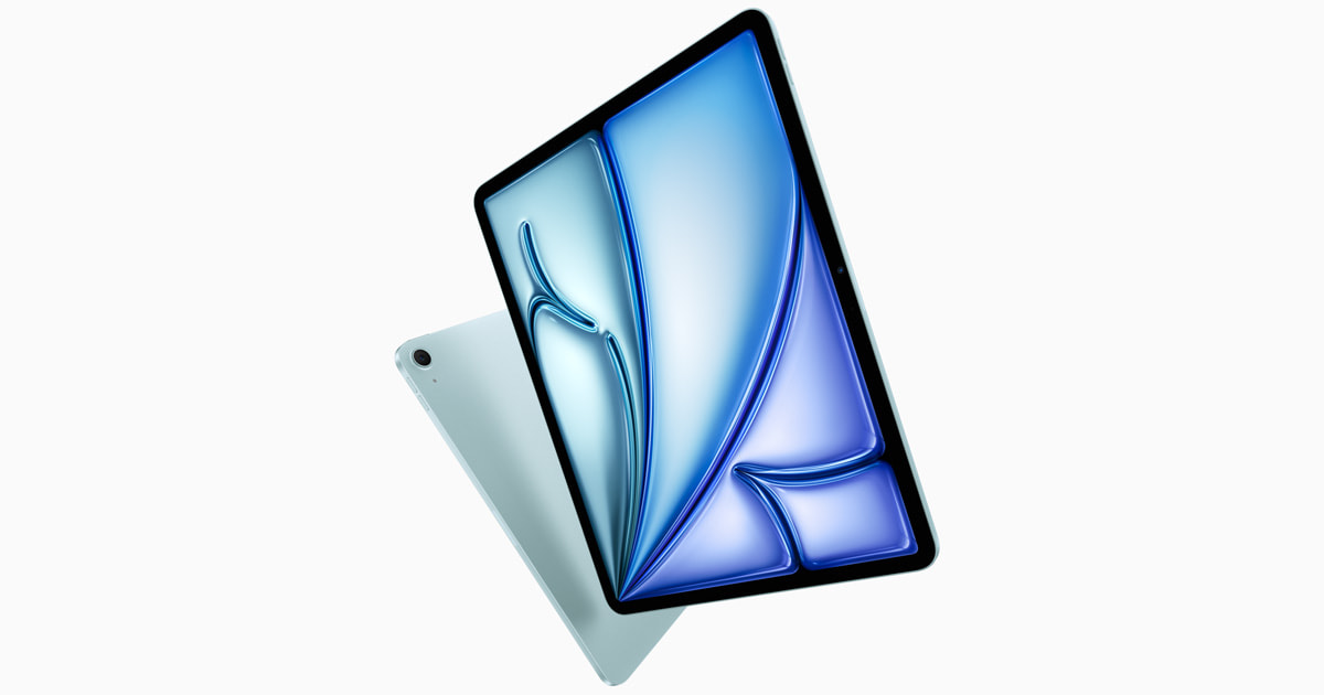 วันนี้ Apple ประกาศเปิดตัว iPad Air รุ่น 11 นิ้ว ที่ออกแบบใหม่ และรุ่น 13 นิ้ว แบบใหม่หมดที่อัดฉีดพลังแรงโดยชิป M2