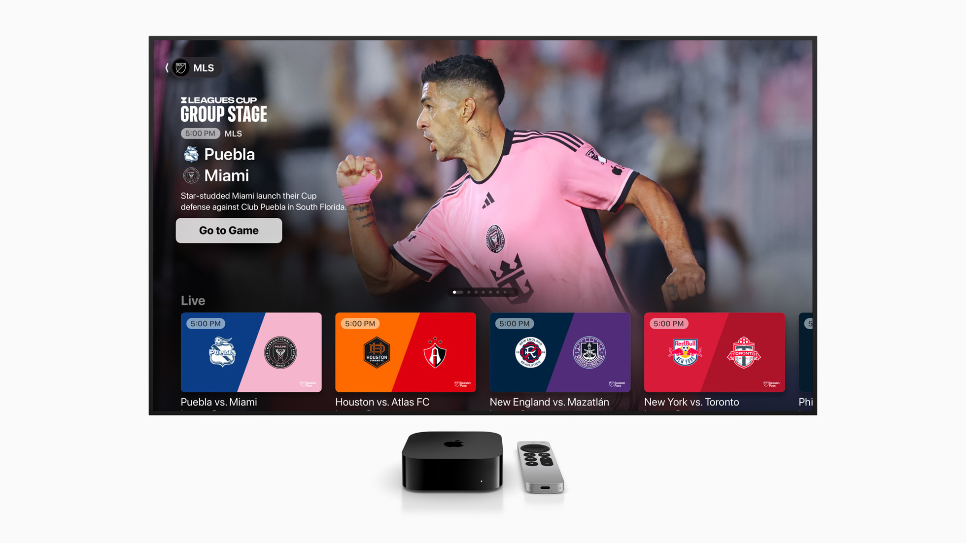 Leagues Cup returns to MLS Season Pass on Apple TV on July 26 Apple